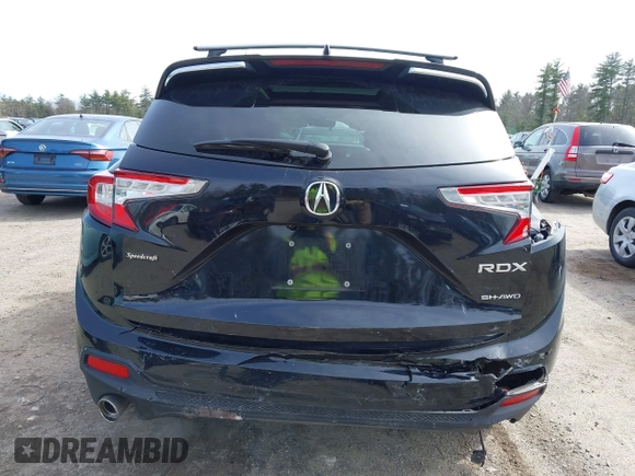 2019 Acura RDX w/Technology Pkg with VIN 5J8TC2H57KL008535, listed as a IAAI auction lot 41940688 with 36,021 mi miles. Bid and sale history available at carsss.com. Image 16.