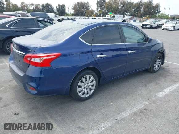 2016 Nissan Sentra S with VIN 3N1AB7APXGL653700, listed as a IAAI auction lot 42004102 with 146,263 mi miles. Bid and sale history available at carsss.com. Image 4.
