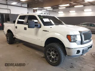 2013 Ford F-150 XL with VIN 1FTFW1ET8DFB48563, listed as a IAAI auction lot 42103243 with 257,778 mi miles. Bid and sale history available at carsss.com. Image 1.
