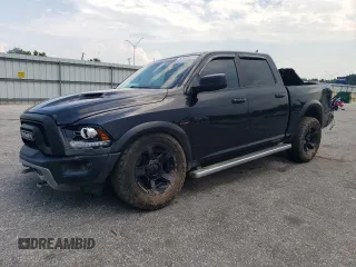 2017 Ram 1500 Rebel z VIN 1C6RR6YT8HS791593, wystawiony jako Copart lot #63073044 z przebiegiem 129 911 mil mil oraz Szkoda całkowita • Salvage title. Historia ofert i sprzedaży dostępna na DreamBid. Obrazek 1.