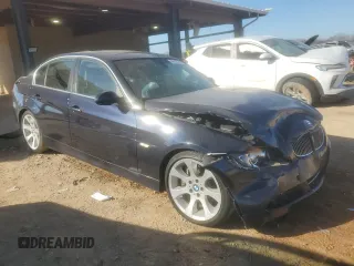 2008 BMW 3 Series 335i with VIN WBAVB77538NM05405, listed as a Copart auction lot 46703755 with 0 mi miles and Salvage Title. Bid and sale history available at carsss.com. Image 4.