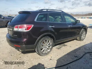 2008 Mazda CX-9 Grand Touring with VIN JM3TB38A580148220, listed as a Copart auction lot 51613295 with 177,113 mi miles and Clean Title. Bid and sale history available at DreamBid. Image 3.