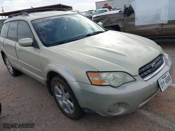 2006 Subaru Legacy Wagon Outback 2.5i Ltd with VIN 4S4BP62C367330788, listed as a IAAI auction lot 42011909 with 282,311 mi miles. Bid and sale history available at carsss.com. Image 1.