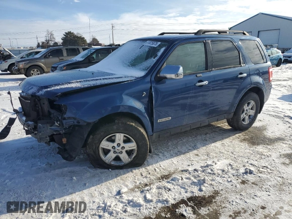 2008 Ford Escape Hybrid with VIN 1FMCU59H88KD29855, listed as a Copart auction lot 44925875 with 164,561 mi miles and Salvage Title. Bid and sale history available at carsss.com. Image 1.
