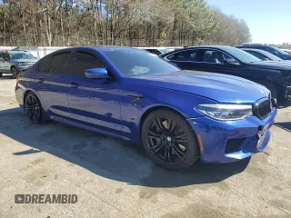 2019 BMW M5 Competition z VIN WBSJF0C55KB284512, wystawiony jako Copart lot #49328765 z przebiegiem Nie podano mil oraz Szkoda całkowita • Salvage title. Historia ofert i sprzedaży dostępna na DreamBid. Obrazek 4.