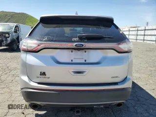 2017 Ford Edge SEL with VIN 2FMPK3J89HBB52394, listed as a Copart auction lot 49795905 with 135,120 mi miles and Salvage Title. Bid and sale history available at carsss.com. Image 6.