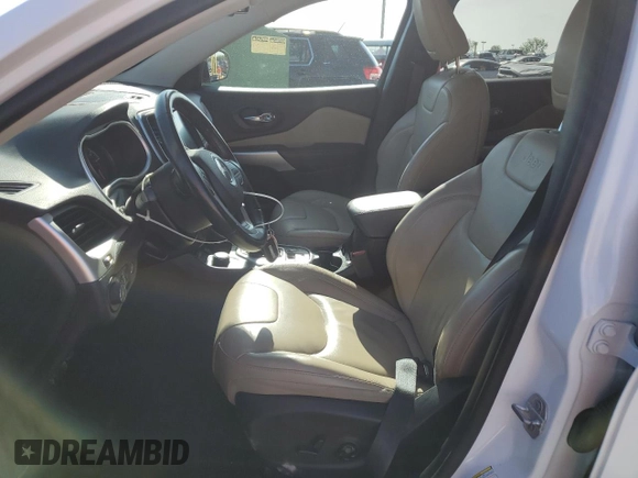 2018 Jeep Cherokee Limited with VIN 1C4PJMDX7JD607226, listed as a Copart auction lot 56944715 with 77,258 mi miles and Salvage title. Bid and sale history available at DreamBid. Image 7.
