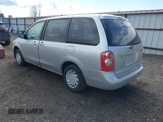 2005 Mazda MPV LX with VIN JM3LW28A150551864, listed as a IAAI auction lot 41922850 with 247,930 mi miles. Bid and sale history available at carsss.com. Image 3.