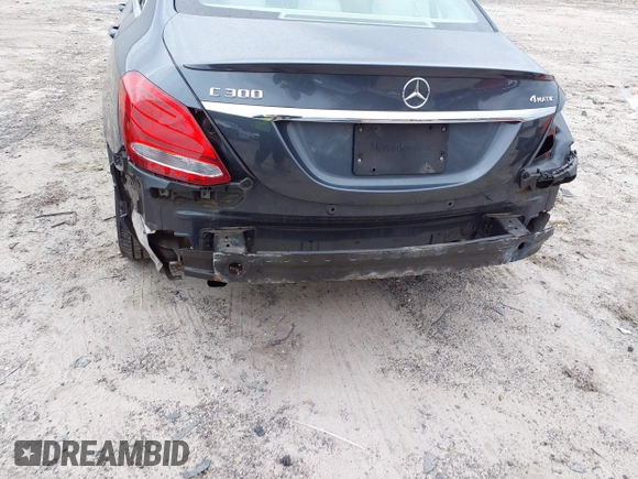 2016 Mercedes-Benz C 300 Luxury with VIN 55SWF4KBXGU104231, listed as a IAAI auction lot 41612172 with 101,026 mi miles and . Bid and sale history available at DreamBid. Image 18.