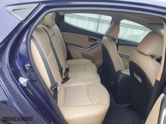 2013 Hyundai Elantra GLS with VIN 5NPDH4AE8DH225996, listed as a Copart auction lot 49893525 with 118,792 mi miles and Salvage Title. Bid and sale history available at carsss.com. Image 10.