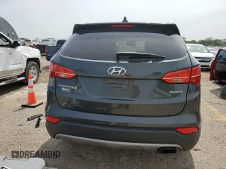 2014 Hyundai Santa Fe with VIN 5XYZU3LBXEG193009, listed as a Copart auction lot 60458575 with 151,230 mi miles and Salvage title. Bid and sale history available at DreamBid. Image 6.