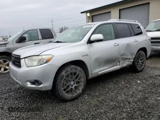 2009 Toyota Highlander Hybrid with VIN JTEEW41A892031335, listed as a Copart auction lot 79773104 with 204,504 mi miles and Salvage Title. Bid and sale history available at carsss.com. Image 1.