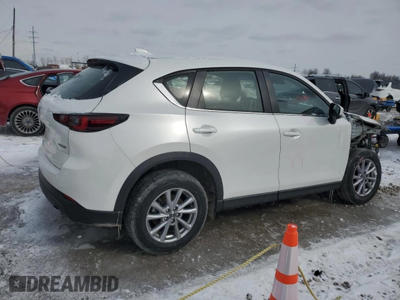 2023 Mazda CX-5 2.5 S with VIN JM3KFBAM2P0147863, listed as a Copart auction lot 44780505 with 33,044 mi miles and Salvage Title. Bid and sale history available at carsss.com. Image 3.