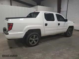 2013 Honda Ridgeline Sport with VIN 5FPYK1F7XDB011612, listed as a Copart auction lot 49682305 with 164,891 mi miles and Salvage Title. Bid and sale history available at carsss.com. Image 3.