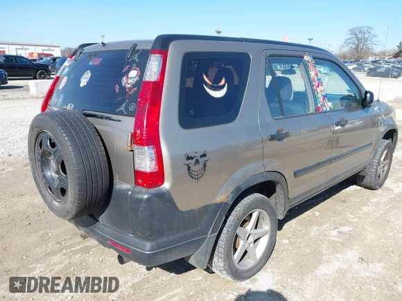 2005 Honda CR-V LX with VIN JHLRD78565C040337, listed as a IAAI auction lot 41959248 with 179,389 mi miles. Bid and sale history available at carsss.com. Image 4.