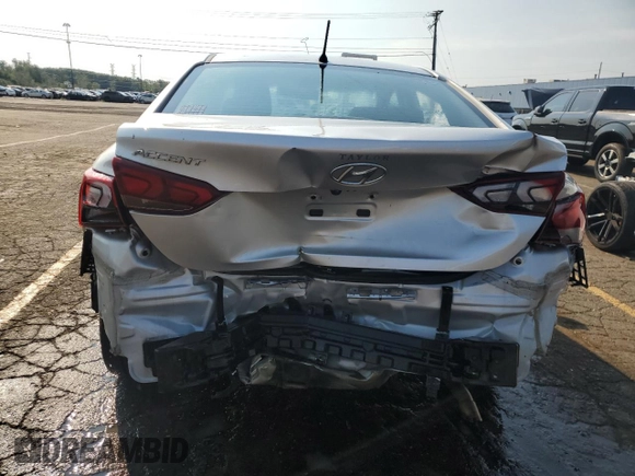 2018 Hyundai Accent SEL with VIN 3KPC24A3XJE020935, listed as a Copart auction lot 71097624 with 143,019 mi miles and Clean Title. Bid and sale history available at carsss.com. Image 6.