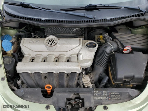 2008 Volkswagen New Beetle Convertible SE with VIN 3VWRG31Y78M415542, listed as a Copart auction lot 46324915 with 75,917 mi miles and Salvage Title. Bid and sale history available at carsss.com. Image 11.