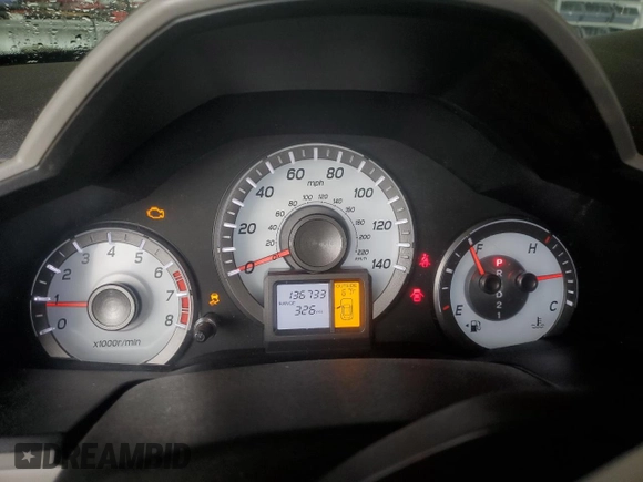 2012 Honda Pilot EX-L with VIN 5FNYF4H7XCB032647, listed as a Copart auction lot 52236105 with 136,733 mi miles and Salvage Title. Bid and sale history available at DreamBid. Image 9.