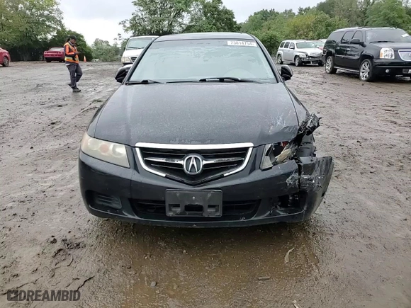 2005 Acura TSX with VIN JH4CL95805C012824, listed as a Copart auction lot 73814754 with 163,190 mi miles and Salvage Title. Bid and sale history available at carsss.com. Image 11.