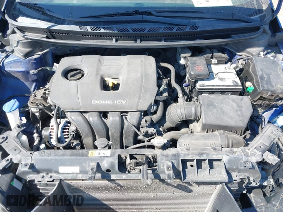 2017 Kia Forte LX with VIN 3KPFK4A71HE050397, listed as a IAAI auction lot 41758261 with 114,488 mi miles. Bid and sale history available at carsss.com. Image 10.
