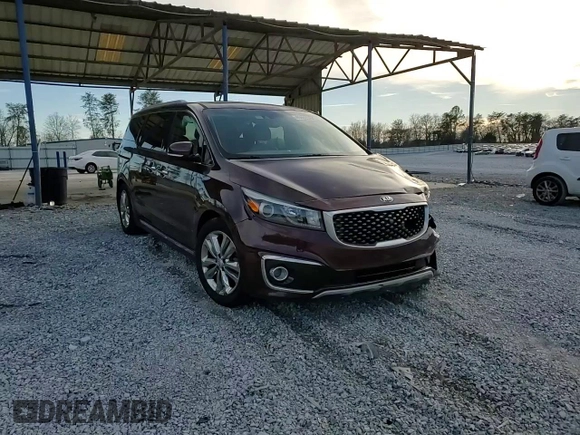 2016 Kia Sedona SX-L with VIN KNDME5C18G6145637, listed as a Copart auction lot 46602575 with 158,177 mi miles and Salvage Title. Bid and sale history available at carsss.com. Image 11.
