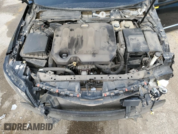2018 Chevrolet Impala Premier with VIN 2G1125S35J9108343, listed as a Copart auction lot 54372885 with 117,290 mi miles and Salvage title. Bid and sale history available at DreamBid. Image 11.