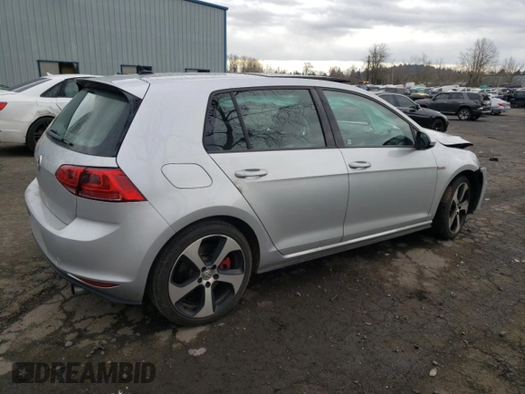 2017 Volkswagen Golf GTI S with VIN 3VW447AU4HM030222, listed as a Copart auction lot 35908933 with 51,703 mi miles. Bid and sale history available at carsss.com. Image 3.