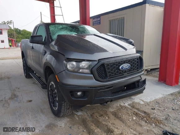 2021 Ford Ranger XL with VIN 1FTER1EH2MLD44515, listed as a IAAI auction lot 41915312 with 16,679 mi miles. Bid and sale history available at carsss.com. Image 1.