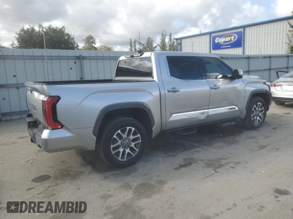 2022 Toyota Tundra 1794 Edition with VIN 5TFMA5AB0NX005774, listed as a Copart auction lot 85735374 with 75,415 mi miles and Salvage title. Bid and sale history available at DreamBid. Image 3.
