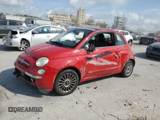 2012 FIAT 500 Lounge z VIN 3C3CFFCR0CT121390, wystawiony jako Copart lot #54912265 z przebiegiem 109 885 mil mil oraz Szkoda całkowita • Salvage title. Historia ofert i sprzedaży dostępna na DreamBid. Obrazek 1.