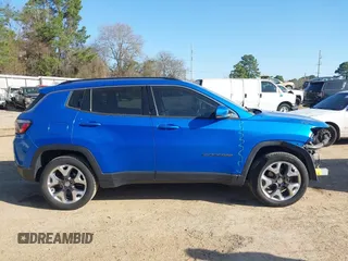 2020 Jeep Compass Limited with VIN 3C4NJDCB3LT127100, listed as a IAAI auction lot 41767535 with 114,114 mi miles. Bid and sale history available at carsss.com. Image 14.