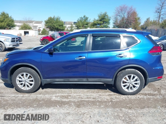 2017 Nissan Rogue SL with VIN 5N1AT2MV7HC884702, listed as a IAAI auction lot 41875438 with 107,738 mi miles. Bid and sale history available at carsss.com. Image 14.