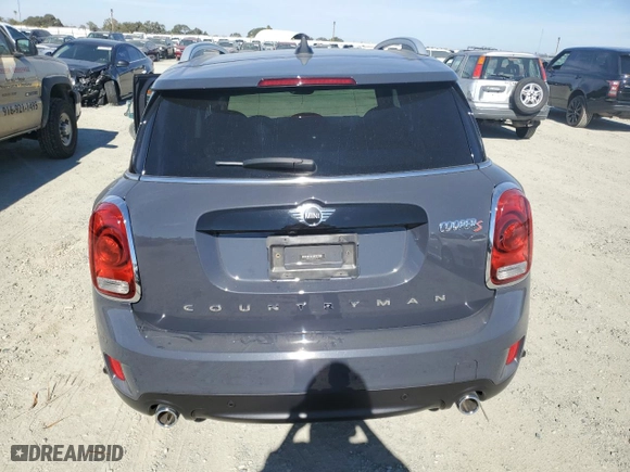 2020 MINI Countryman Cooper S with VIN WMZYW7C0XL3L52186, listed as a Copart auction lot 77353794 with 42,594 mi miles and Salvage Title. Bid and sale history available at carsss.com. Image 6.