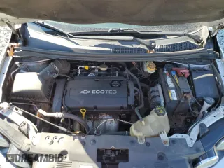 2013 Chevrolet Sonic LT with VIN 1G1JC6SH2D4210219, listed as a Copart auction lot 45314495 with 127,217 mi miles and Salvage Title. Bid and sale history available at carsss.com. Image 11.