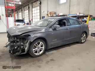 2015 Ford Fusion Titanium Hybrid with VIN 3FA6P0RU6FR309076, listed as a Copart auction lot 49395585 with 87,050 mi miles and Salvage Title. Bid and sale history available at carsss.com. Image 1.