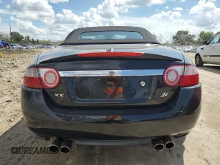 2008 Jaguar XK with VIN SAJWA44C889B24631, listed as a Copart auction lot 73872114 with 0 mi miles and Salvage Title. Bid and sale history available at carsss.com. Image 6.