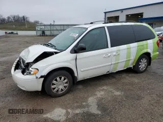 2007 Chrysler Town & Country LWB Touring with VIN 2A4GP54L67R302849, listed as a Copart auction lot 80925034 with 120,258 mi miles and Non Repairable. Bid and sale history available at carsss.com. Image 1.