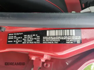 2016 FIAT 500X Easy z VIN ZFBCFYBT3GP351572, wystawiony jako Copart lot #56774675 z przebiegiem 111 344 mil mil oraz Szkoda całkowita • Salvage title. Historia ofert i sprzedaży dostępna na DreamBid. Obrazek 12.