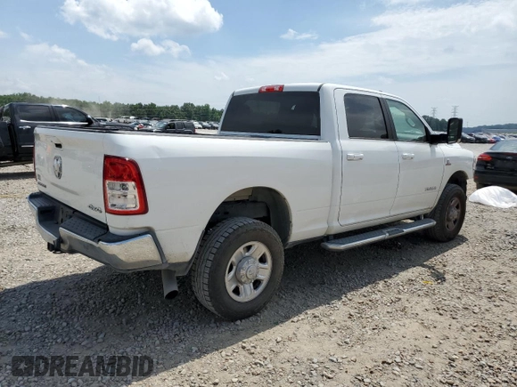 2020 Ram 2500 Big Horn with VIN 3C6UR5DL1LG118946, listed as a Copart auction lot 59580185 with 115,875 mi miles and Salvage title. Bid and sale history available at DreamBid. Image 3.