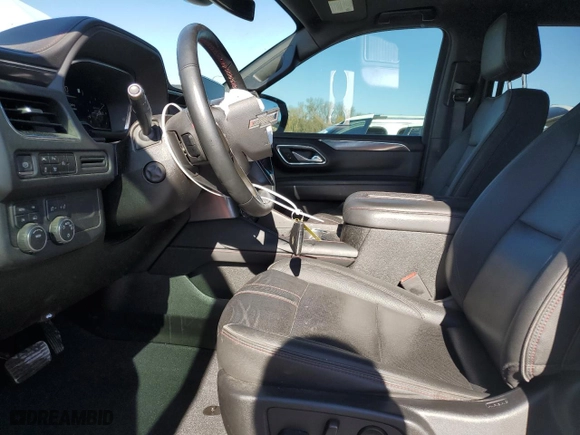 2023 Chevrolet Tahoe RST with VIN 1GNSKRKD3PR210239, listed as a Copart auction lot 82106974 with 57,854 mi miles and Salvage Title. Bid and sale history available at carsss.com. Image 7.