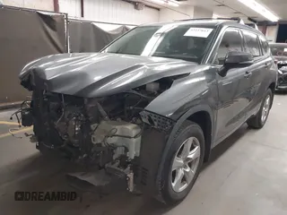 2021 Toyota Highlander L with VIN 5TDCZRBH2MS146641, listed as a IAAI auction lot 42237613 with 68,480 mi miles and . Bid and sale history available at DreamBid. Image 2.