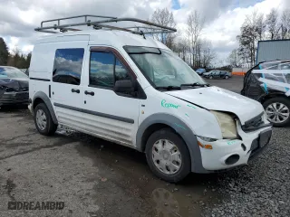 2010 Ford Transit Connect Wagon XLT with VIN NM0KS9BN0AT029396, listed as a Copart auction lot 49437975 with 110,907 mi miles and Salvage Title. Bid and sale history available at carsss.com. Image 4.