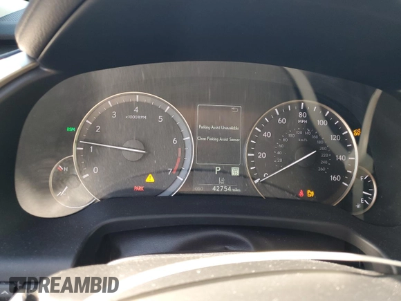 2021 Lexus RX 350 with VIN 2T2JZMDA8MC300445, listed as a Copart auction lot 55858515 with 42,754 mi miles and Salvage title. Bid and sale history available at DreamBid. Image 9.