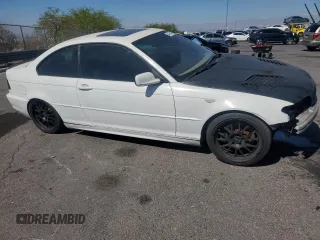 2004 BMW 3 Series 330Ci with VIN WBABD534X4PL10031, listed as a Copart auction lot 54153485 with 181,653 mi miles and Salvage title. Bid and sale history available at DreamBid. Image 4.