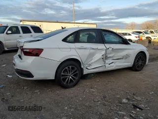 2024 Volkswagen Jetta Sport z VIN 3VWBM7BU8RM047886, wystawiony jako Copart lot #83816714 z przebiegiem 3 587 mil mil oraz Szkoda całkowita • Salvage title. Historia ofert i sprzedaży dostępna na DreamBid. Obrazek 3.