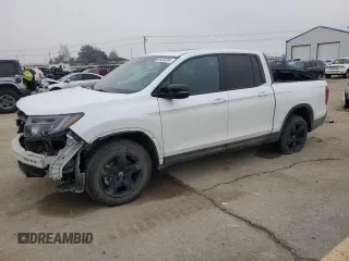 2022 Honda Ridgeline Black Edition with VIN 5FPYK3F84NB025222, listed as a Copart auction lot 83530384 with 43,420 mi miles and Salvage title. Bid and sale history available at DreamBid. Image 1.