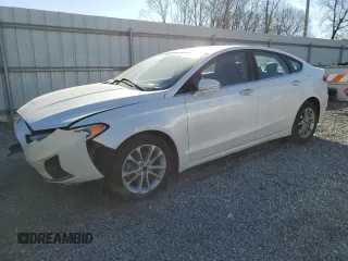 2020 Ford Fusion Hybrid SEL with VIN 3FA6P0MU0LR129742, listed as a Copart auction lot 88924535 with 79,949 mi miles and Salvage Title. Bid and sale history available at carsss.com. Image 1.