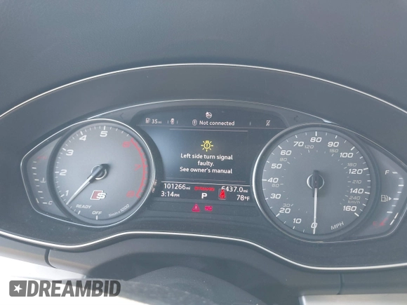 2019 Audi SQ5 Premium with VIN WA1A4AFY6K2118583, listed as a IAAI auction lot 41884718 with 101,266 mi miles and . Bid and sale history available at DreamBid. Image 7.