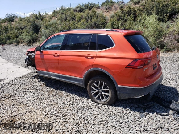 2018 Volkswagen Tiguan SEL с VIN 3VV2B7AX0JM194021, выставлен на аукционе Copart как лот 59526265 с пробегом 166 360 миль миль и Списание • Salvage title. История ставок и продаж доступна на DreamBid. Изображение 2.