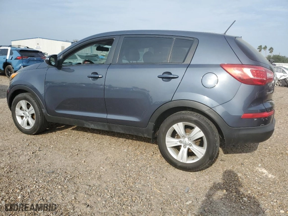 2013 Kia Sportage LX with VIN KNDPB3A22D7445184, listed as a Copart auction lot 51638965 with 120,100 mi miles and Clean Title. Bid and sale history available at carsss.com. Image 2.
